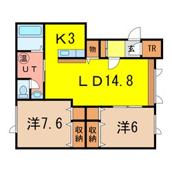 ハイツ源の物件間取画像